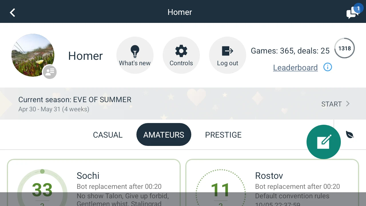 Preferans - SmartPref Pro screenshot