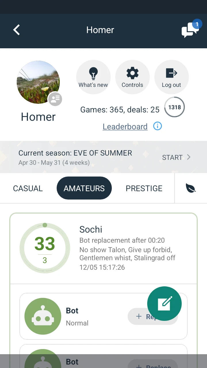 Preferans - SmartPref Pro screenshot